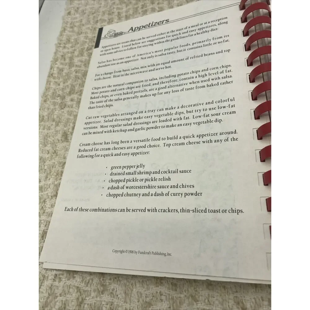 1996 spiral cookbook Bread Of Life Evangelical United Methodist Church